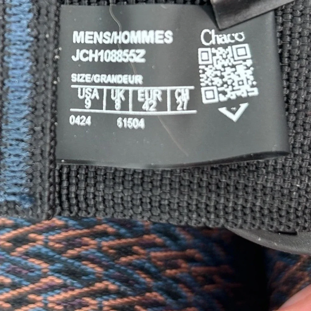 Chaco Ramble‎ Puff Mid Mens 9 Quilted Booties Black Water Resistant Gorpcore